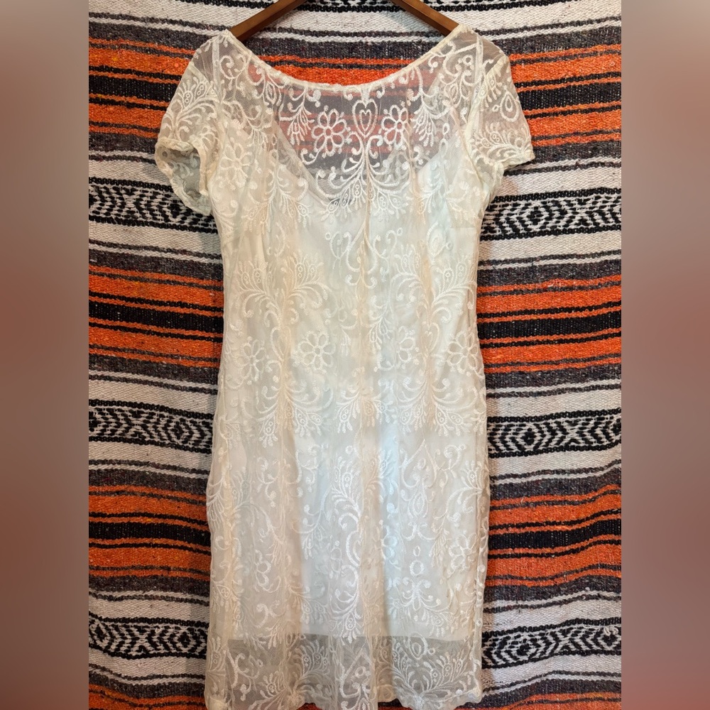 ✴️ bisou bisou sheer lace dress
